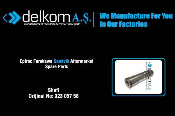 Eje Rock Drill Spare Parts