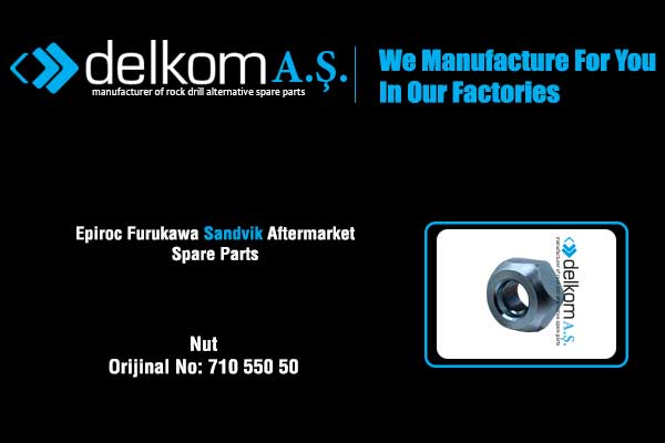 Nut Rock Drill Spare Parts
