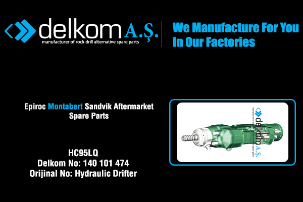 HC95LQ Rock Drill Spare Parts