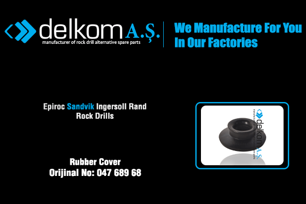 Şank Toz ve Su Lastiği Rock Drill Spare Parts