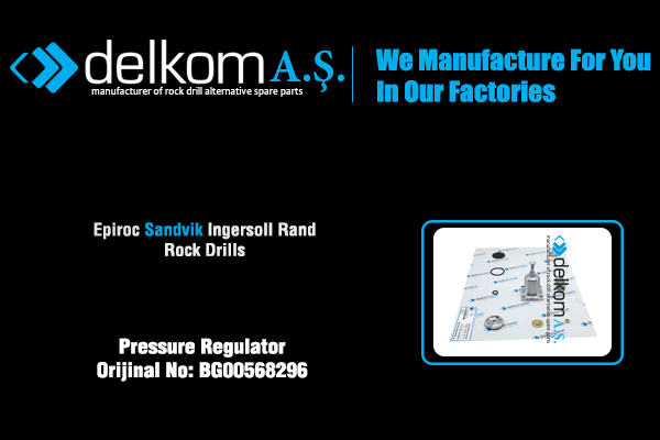 Hava Kontrol Ünitesi Regülatörü Rock Drill Spare Parts