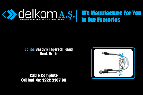 Aktarım Kablosu Rock Drill Spare Parts