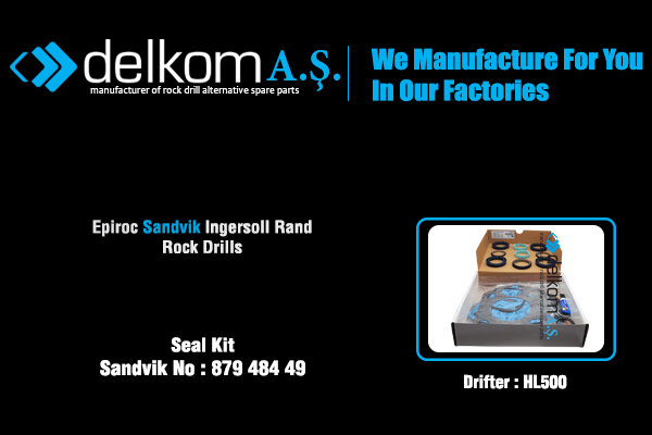 Tabanca Tamir Takımı HL500 Rock Drill Spare Parts