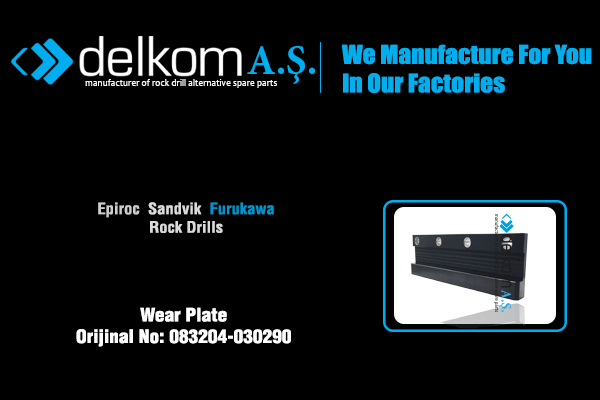 Tabanca Taşıyıcı Fiberi Üst Rock Drill Spare Parts