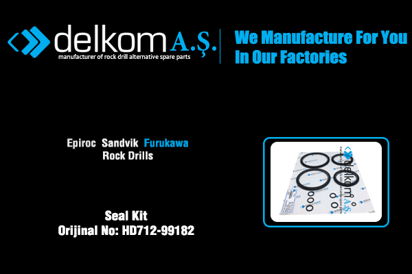 Ön Silindir Tamir Takımı Rock Drill Spare Parts