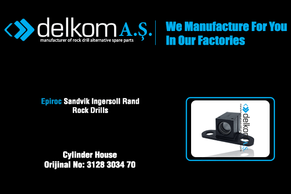 Çene Lift Gövdesi Rock Drill Spare Parts