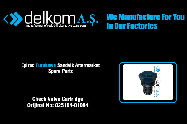 Çekvalf Rock Drill Spare Parts