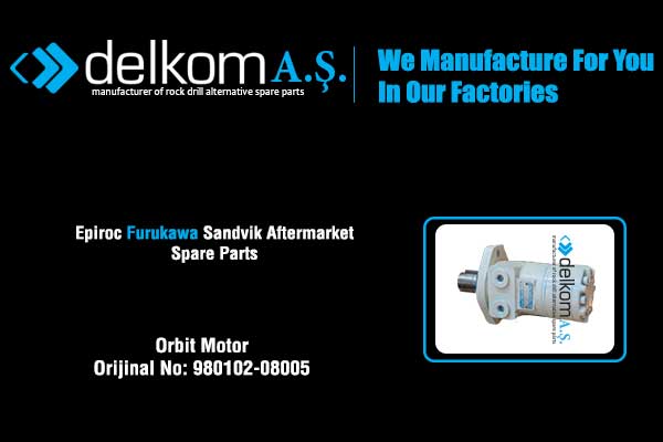 Robot Redüktör Hidromotoru Rock Drill Spare Parts