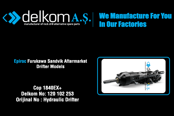 COP 1840EX+ Rock Drill Spare Parts