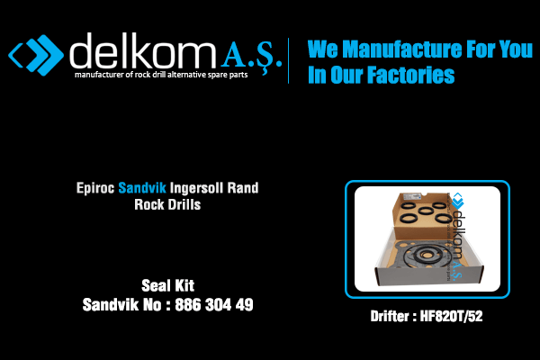 Seal Kit HF820T/52 Rock Drill Spare Parts