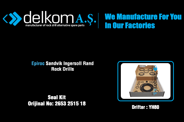 Seal Kit YH80 Rock Drill Spare Parts