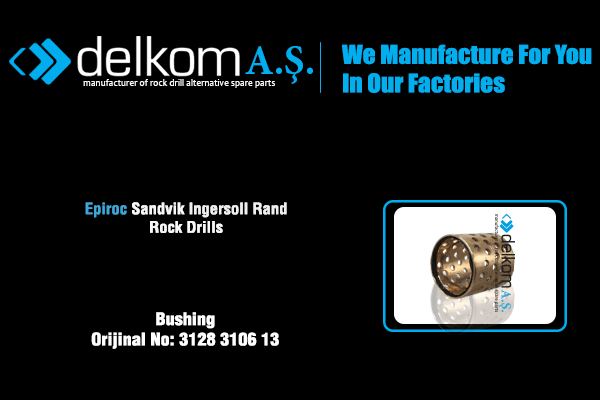 Bushing Rock Drill Spare Parts