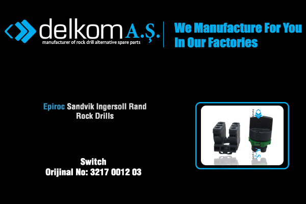 Switch Rock Drill Spare Parts