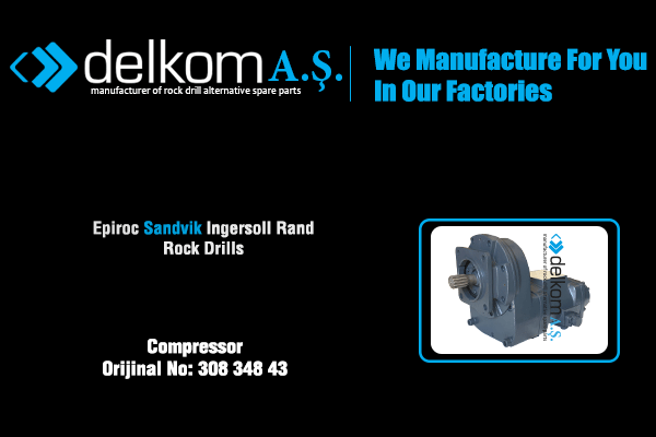 Compressor Rock Drill Spare Parts