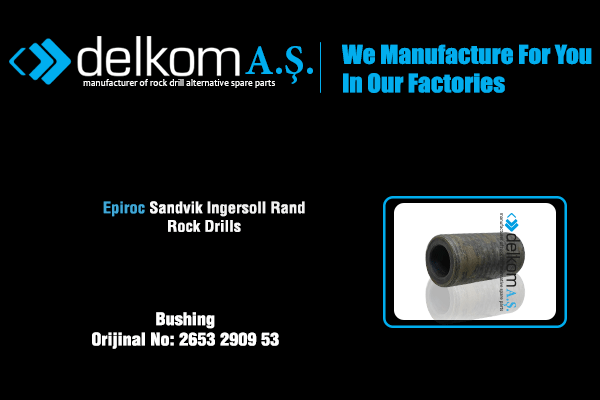 Bushing Rock Drill Spare Parts