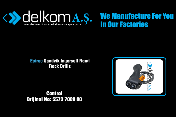 Control Rock Drill Spare Parts