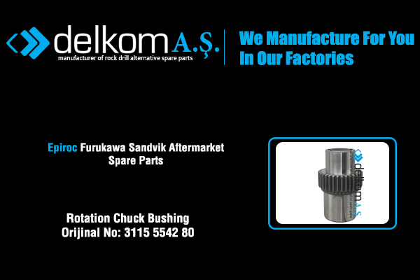 Rotation Chuck Complete Rock Drill Spare Parts