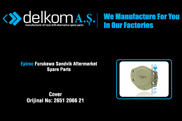 Cover Rock Drill Spare Parts