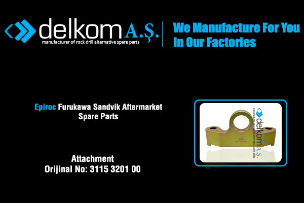 Attachment Rock Drill Spare Parts