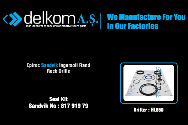 Seal Kit HL850 Rock Drill Spare Parts