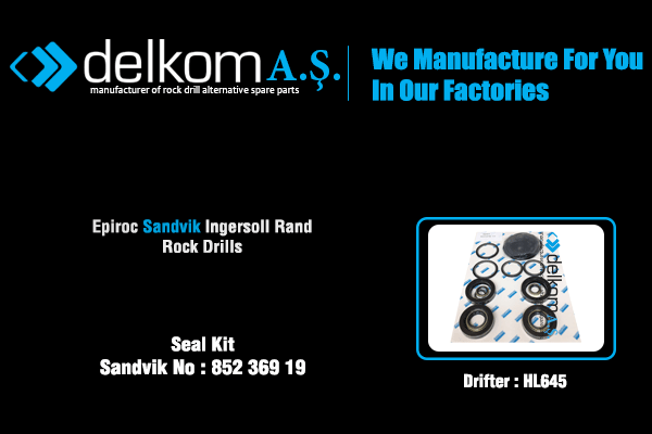 Seal Kit HL645 Rock Drill Spare Parts