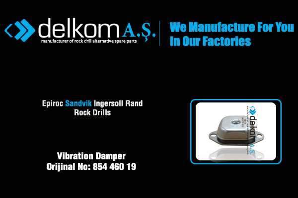Vibration Damper Rock Drill Spare Parts