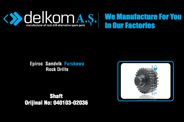 Shaft Rock Drill Spare Parts