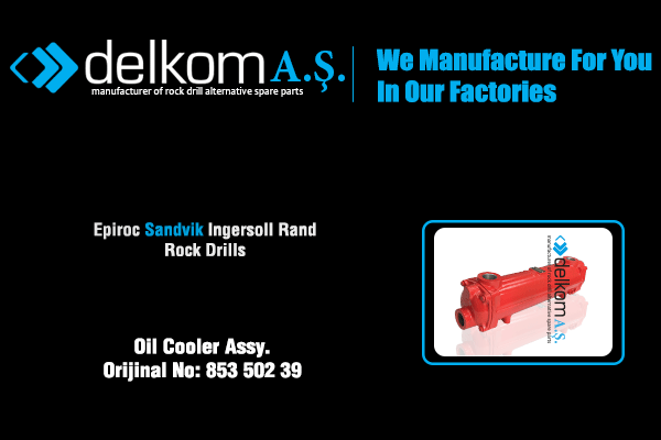 Oil Cooler Assy. Rock Drill Spare Parts