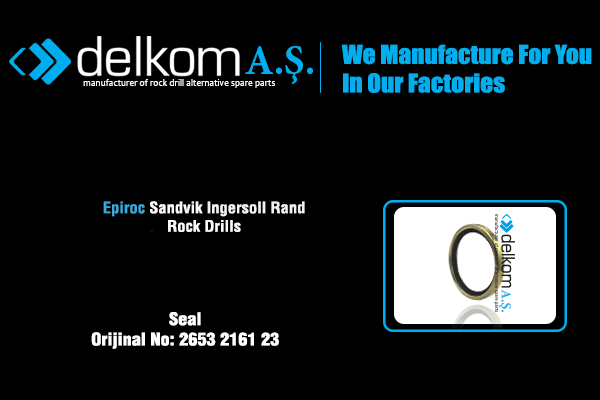 Seal Rock Drill Spare Parts