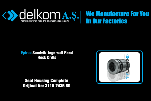 Seal Housing Complete Rock Drill Spare Parts