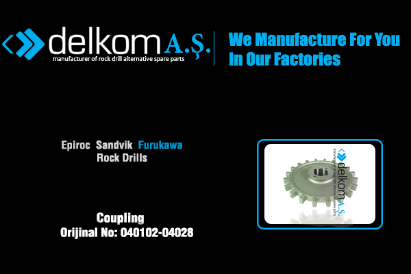 Coupling Rock Drill Spare Parts