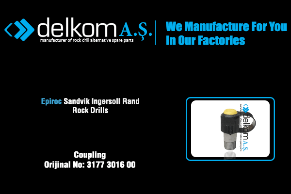 Coupling Rock Drill Spare Parts