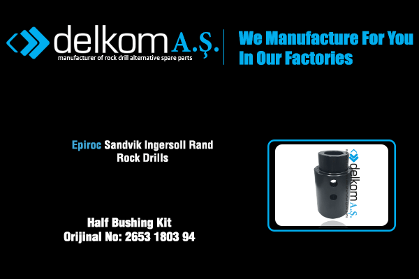 Half Bushing Kit Rock Drill Spare Parts