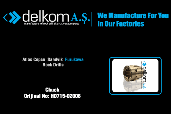 Chuck Rock Drill Spare Parts