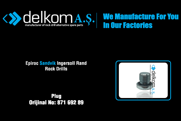 Plug Rock Drill Spare Parts