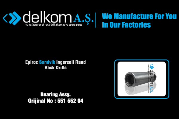 Bearing Assy. Rock Drill Spare Parts