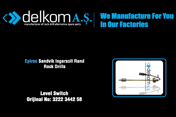 Level Switch Rock Drill Spare Parts