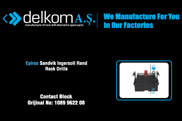 Contact Block Rock Drill Spare Parts