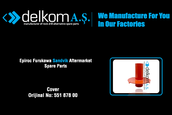 Cover Rock Drill Spare Parts